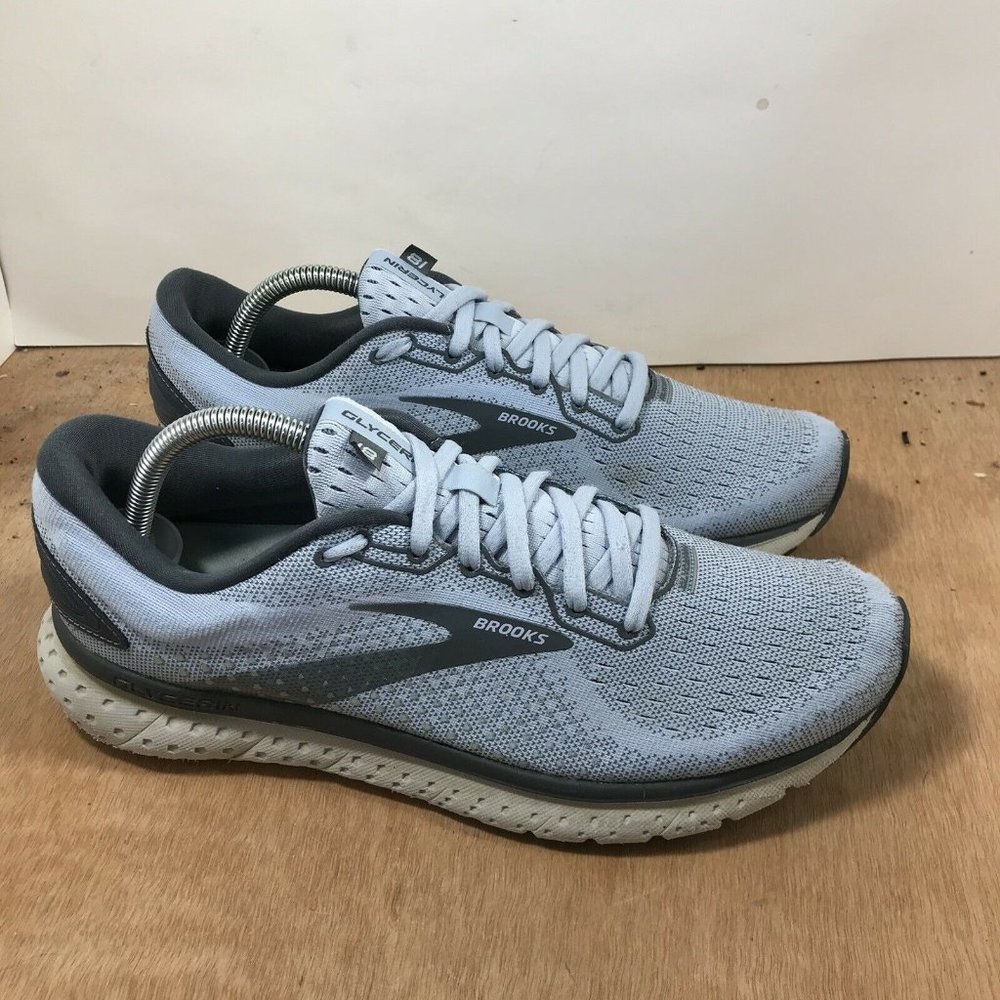 Brooks Women’s Glycerin 18 Running Shoes Ice Blue Gray Sneakers size 11